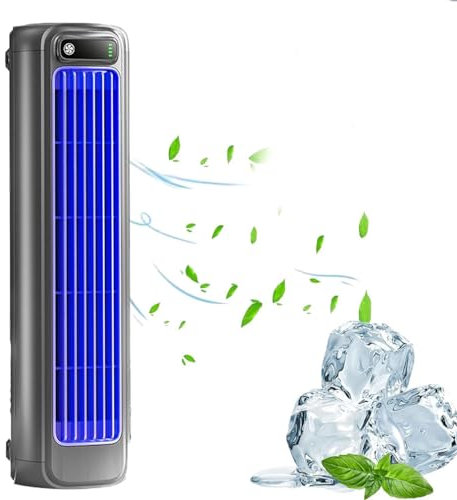 Migilife Cooling Ace,Sherum/Graddi/Yifare/Libiyi/Pubyfun Cooling Ace Portable Air Conditioner,Klimaanlage Mobile Klimagerät Mobil Klimaanlage Luftkühler Ventilator mit 3 Luftgeschwindigkeiten (Grau)