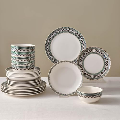 KARACA Cordoba 24 Piece Dinner Set for 6 People
