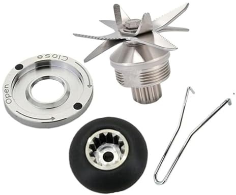 Ersatz-Mixermesser for Entsafter, kompatibel mit TWK, JTC 767, JTC 800, Biolo-Mix T5200, Gastrorag B020B und Küchensets.