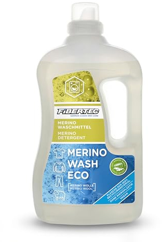 Fibertec Merino Wash Eco 1500 ml Wollwaschmittel flüssig | Für die Waschmaschine, Geeignet für Wolle, Geeignet für Merinowolle