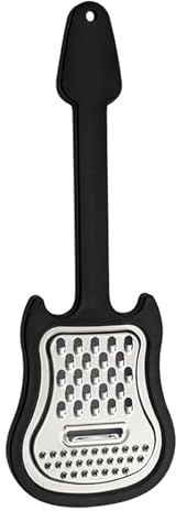MICFENY Stabile Käsereibe aus Edelstahl, Gitarren-Design, handlicher Lebensmittelzerkleinerer mit komfortablem Griff für die Küche