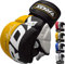 RDX MMA Handschuhe Profi UFC Kampfsport Sparring Freefight Sandsack Trainingshandschuhe Grappling Gloves (L , Gelb/Schwarz)