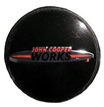 Original MINI Nabendeckelsatz John Cooper Works JCW - passend für alle MINI Alufelgen