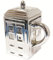 Doctor Who TARDIS 3-D Ceramic Silver Mug by Underground Toys