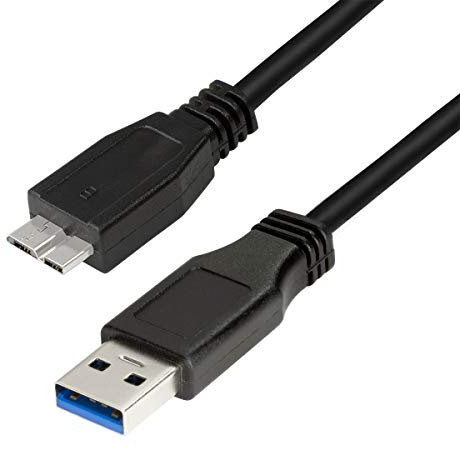 LogiLink CU0026 USB 3.0 zu Micro-B Anschlusskabel schwarz, 1 Meter