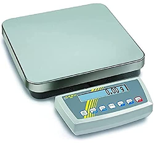 KERN wipf30 Serie DS Zahlungsbilanz Plattform, ohne Zulassung, 308 mm Länge x 318 mm Breite x 75 mm Höhe, 30 kg Bereich-Wägezelle Skala, 0.1 g