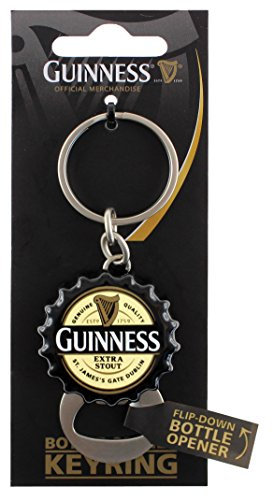 Guinness Décapsuleur porte-clés rabattable