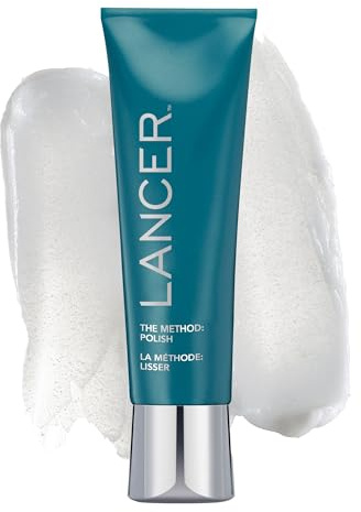 Lancer Skincare The Method: Polish Facial Exfoliator, Daily Exfoliating Face Scrub with Natural Minerals, Normal Combination Skin, 4.2 Fluid Ounces