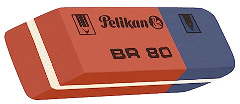 Pelikan Radiergummi BR80, aus Kautschuk, 80 Stück in Schachtel