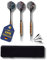 BEST SPORTING Safety Dartpfeile Cavalier, 3 Stück à 16, 18 oder 20g, Messing, inklusive Ersatzspitzen und Etui, Gewicht:16 g
