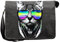 DJ Cat Canvas Tasche for Ladies, Farbe Schwarz, Pop Art Style
