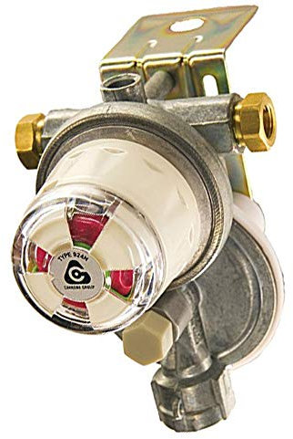 Cavagna Kosan 924N Wohnmobil-Umschaltungsregler mit Wohnmobil-Halterung