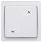 Debflex 746805 Blok Corrente da incasso | Alloggiamento a parete | Interruttore va e arriva | Gamma Diam2 | Prese 2P+T 16A E 2 Vv - Bianco