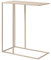 blomus Beistelltisch FERA | Nomad | 50L x 25B x 58H cm | Sofatisch Beige | Kaffeetisch aus Stahl für Flur, Wohnzimmer, Schlafzimmer, Büro