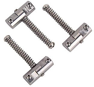 Alnicov 3-teiliges Gitarren-Steg-Sättel-Set, 10,8 mm Barrel-Style Bridge Sattel für Telecaster Tele Style E-Gitarre