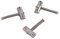 Alnicov 3-teiliges Gitarren-Steg-Sättel-Set, 10,8 mm Barrel-Style Bridge Sattel für Telecaster Tele Style E-Gitarre