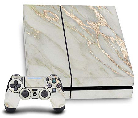 Head Case Designs Offizielle Nature Magick Gold Kunst Mix Vinyl Haut Gaming Aufkleber Abziehbild Abdeckung kompatibel mit Sony Playstation 4 PS4 Console and DualShock 4 Controller Bundle