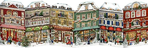 Aufstellkalender: Weihnachtslädchen-Leporello