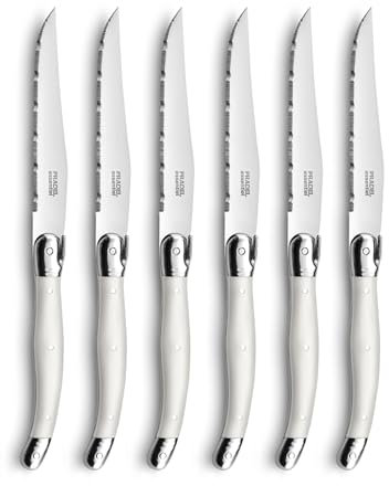 Pradel Essentiel Rustic Coffret 6 couteaux steak Perle