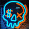 Eufrozy Neon Schädel Sign, Wanddekoration, Neon Light, USB-Powered, für Schlafzimmer, Party, Bar, Halloween