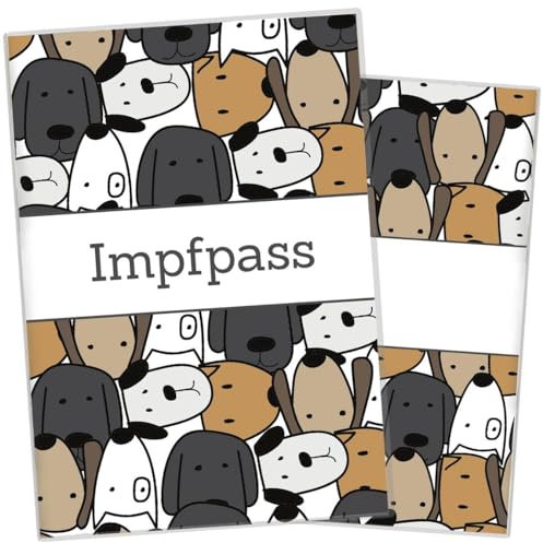 Wilhelm Fell Custodia per passaporto per animali I Personalizzabile per il tuo cane I Idea regalo personale per i proprietari di animali domestici I Custodia protettiva per il passaporto di