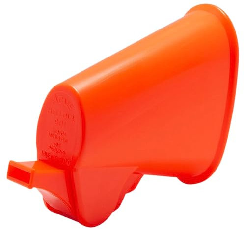 ACME No. 901 Hellova | Doppelte Reichweite und extreme Lautstärke | SOLAS zugelassen | Seerettung, Hundetraining, Notfallpfeife (orange)