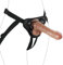 Strap On Dildos con Arnés Consolador Vibrador Realista con Bala Vibradora Estimulador Punto G Masajeador Vagina Masturbador Femenino Juguetes Sexuales para Mujeres Pareja Lesbiana