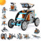 Hojalis STEM Solar Roboter Kit, Solar Roboter Spielzeug für Kinder, 12-in-1 STEM Solar Spielzeugen Robot Bausatz Set ab 8 9 10 11 12 Jahre, Solar Roboter Kit Weltraum Spielzeug