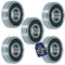 5 Stück Kugellager 609 2RS für den Motor mit Größe 9 x 24 x 7 mm mit dem Originalcode 481252028153 - MONTERAL