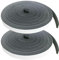 GuangTouL Self Adhesive Foam Strip, 2 Rolls 12mm x 3mm x 5M Insulation Tape for Windows and Doors, Weatherproof, Noise Blocker, Anti-Collision