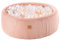 MEOWBABY Piscine À Balles pour Bébé - Rond 90x30cm Piscine a Balle pour Enfant avec 200 Balle, Côtelé, Côtelé, Rose: Blanc Perle/Transparent