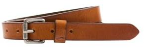 camel active Damen Klassischer Ledergürtel | Echter hochwertiger Ledergürtel mit glatter Oberfläche, flexibel einstellbar für jeden Anlass im Alltag
