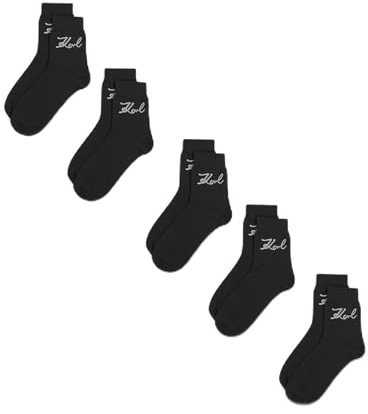 KARL LAGERFELD Damen K/Signature Logo Sock (5 Pack)