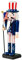 Cabilock Casse-Noisette Porte-étendard décoration de cheminée Décoration d'occasion spéciale poupée Casse-Noisette créative gonflables de noël décor de poupée de Festival poupée orner Bois