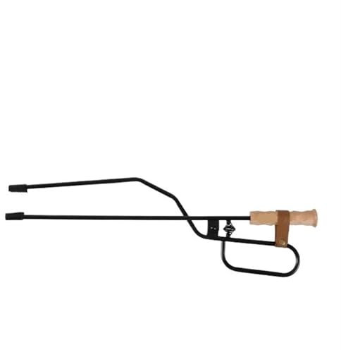 Camping Grill Tong Camping Anti Verbrühungen Holzkohle Clip Feuer Werkzeuge Outdoor Feuer Zange Blasrohr Erweitert