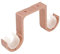 Wayfadacc 2 pz/set doppio bastone tenda staffe finestra hardware gancio supporto gancio supporto supporto tetto montato accessori per la casa