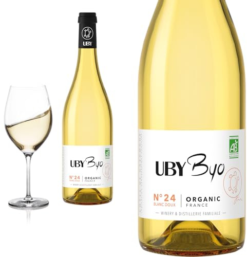 6er Karton 2023 BIO Uby N° 24 Blanc doux von Domaine d'Uby - Weißwein