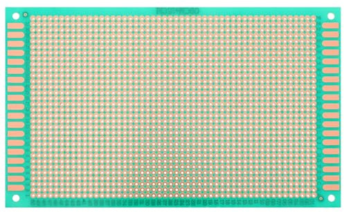 Artibetter Single Sided Pcb Board 9x15cm Green Solderable Breadboard for DIY Electronic Experiments and Circuit Trace Repair Universal Perfboard for Soldering Projects