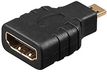 Goobay 68842 HDMI Adapter, vergoldet