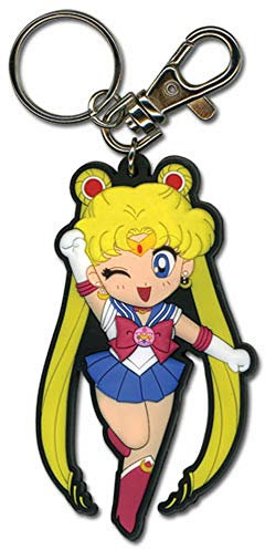 Great Eastern Entertainment Sailormoon SD Sailor Moon Porte-clés en PVC Multicolore 5,1 cm