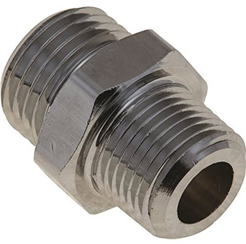 T&S Brass 000545-25M Adapters, 3/8 NPT Male x 3/4-14 UN Male (Pack of 4)