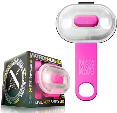 Max & Molly 4894512014558 Matrix Ultra LED Licht für Hunde - Katzen - Jogger - Walker - Fahrradfahrer - Biker - Outdoor