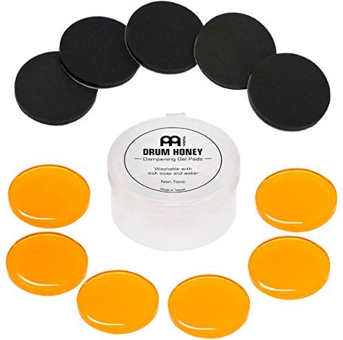 Meinl MDH Drum Honey Schlagzeug Dämpfer + keepdrum Damper Pads