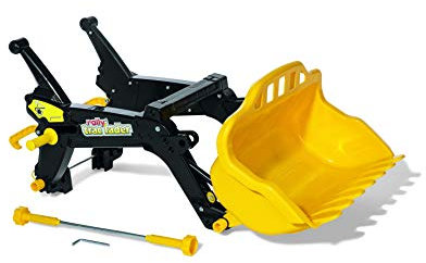 Rolly Toys- Giocattoli e Accessori telecomandati RollyToys RollyTrac 408962-Caricatore 3 a 10 Anni, trattori per Bambini, Colore Nero, 408962