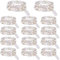 ABSOFINE Fairy String Lights 14Pcs Battery Operated String Lights 10Ft 30LED Copper Wire Lights Moon Lights for Christmas Party Centerpieces Decorations, Cool White