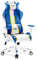 Diablo X-One 2.0 Gaming Stuhl für Kinder Gamer Chair Bürostuhl Schreibtischstuhl Verstellbare Armlehnen Ergonomisches Design Nacken/-Lendenkissen Wippfunktion Aqua Blue Kids (S)
