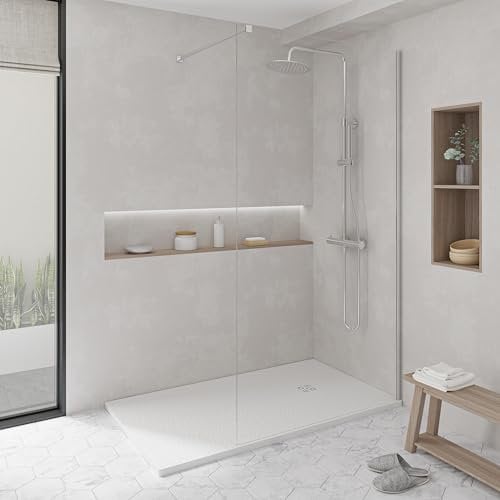 KOES - Piatto Doccia in Resina Serie NILO – 70x70 – Bianco RAL 9003