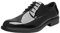 Bruno Marc Zapatos de Cordones Zapatillas Casual Oxfords Clásico Formales Derby para Hombre Boda Fiesta Negro Brillante DOWNING-02-E Talla 43 (EUR)