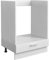 VCM Armoire de Four Largeur 60 cm Armoire de Four Armoire de Four Esilo Compartiment supplémentaire Clapet Blanc