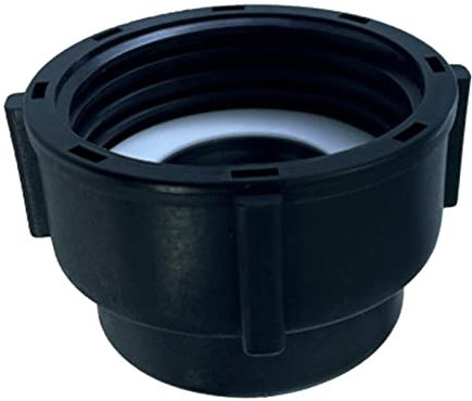 Colcolo Heavy Duty IBC Tote Tank Adapter S75 Grobgewinde auf 2 Feingewinde Einfach zu installierender Gartenschlauchanschluss Ersatz IBC Tote Fittings